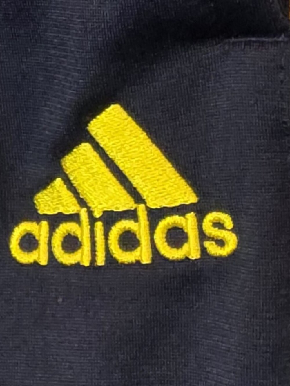 Vintage Adidas Warm Up Basketball Athletic Pants Classic Baggy Navy Size Large - Picture 6 of 13